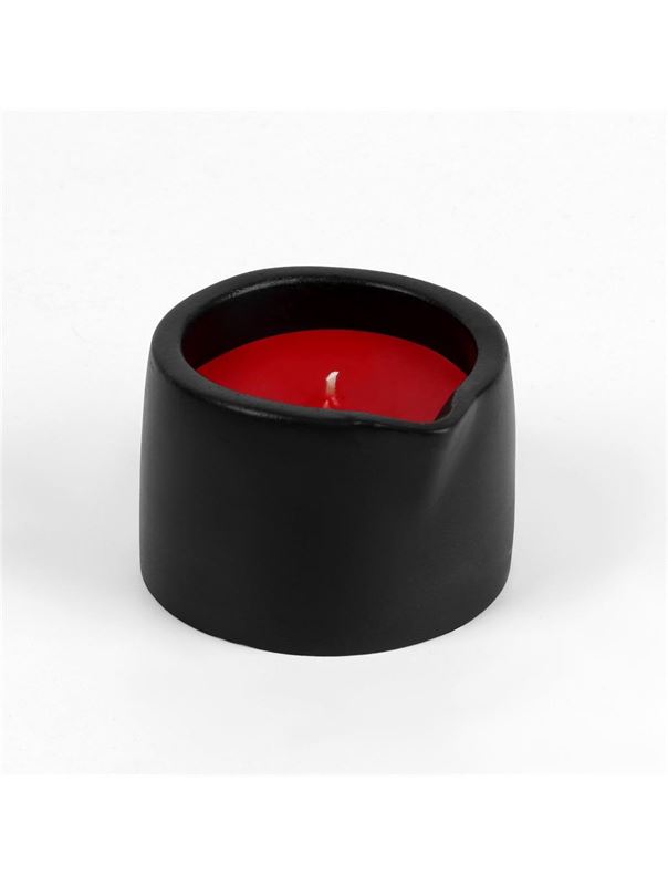 Набор из 2 низкотемпературных свечей для БДСМ «Оки-Чпоки» с ароматом земляники