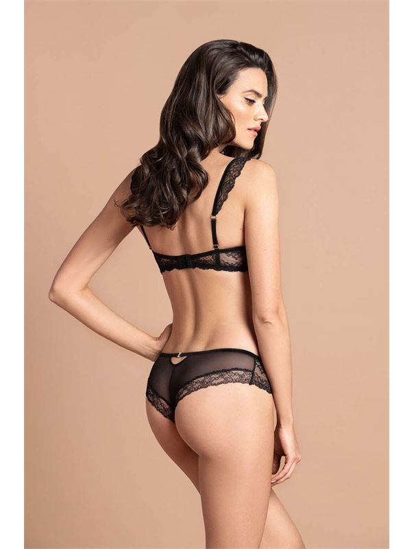 Красивый бюстгальтер из эластичного кружевного полотна