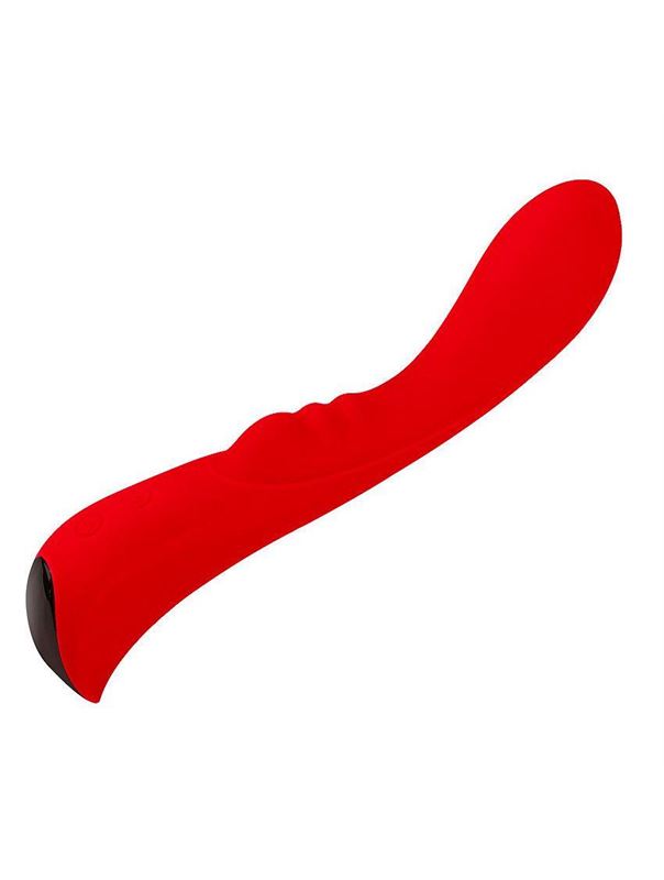 Красный вибратор 6" Silicone G-Spot Fun (19,1 см)