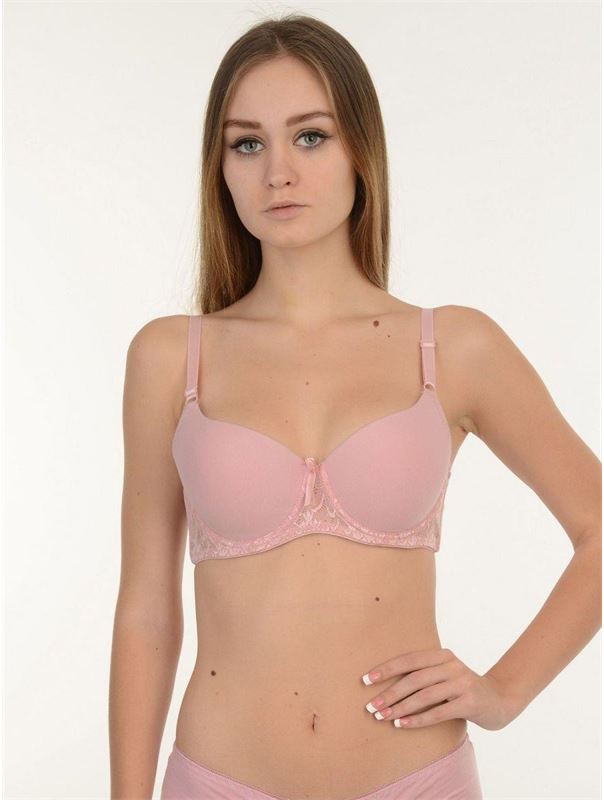 Бюстгальтер с кружевным станом с люрексом