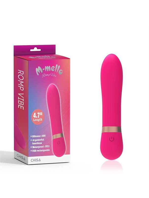 Розовый мни-вибратор Romp Vibe (11,9 см)