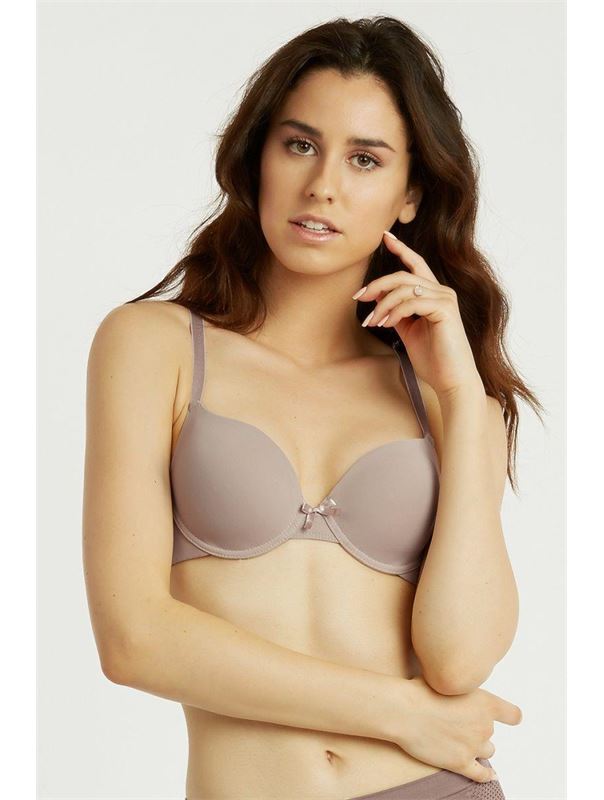 Бюстгальтер с формованными чашками из микрофибры