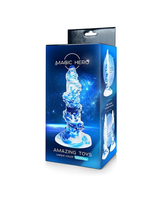 Фантазийный спиралевидный фаллоимитатор-щупальце (22 см)