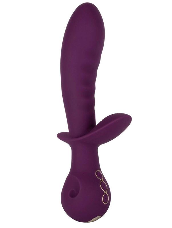 Фиолетовый универсальный вибратор Lover (22,25 см)