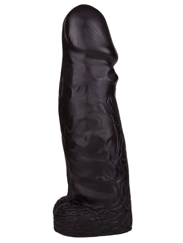 Чёрный фаллоимитатор гигант DESPOT (28 см)