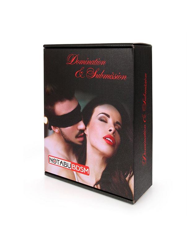 Чёрно-золотистый набор БДСМ