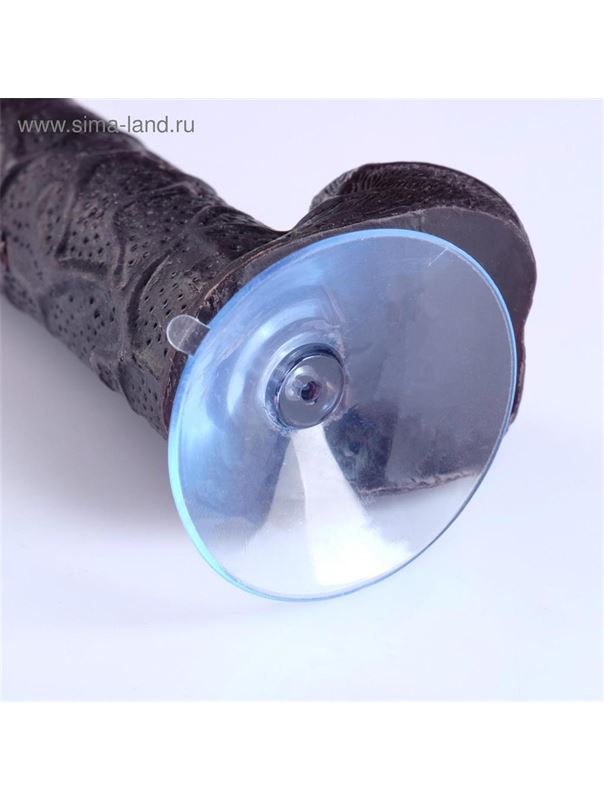 Черное фигурное мыло Фаворит на присоске (13 см)