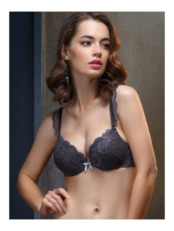 Бюстгальтер пуш-ап с крылышками на бретелях