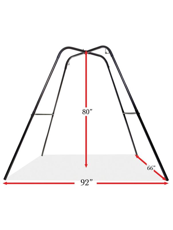 Напольный черный каркас для качелей Swing Stand