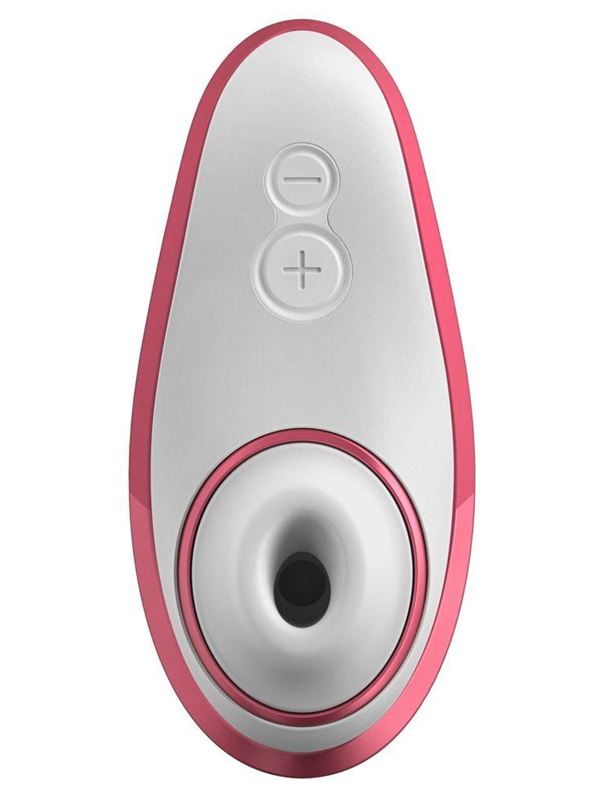 Розовый бесконтактный клиторальный стимулятор Womanizer Liberty