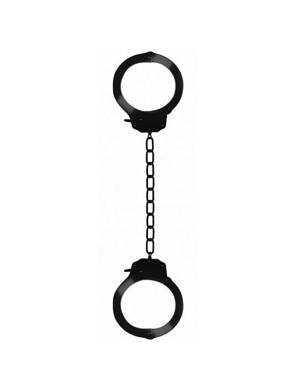 Черные оковы на ноги Pleasure Legcuffs