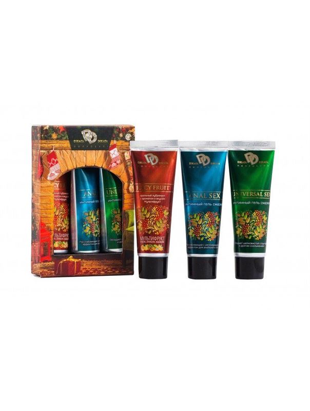 Набор интимных гель-смазок для пары