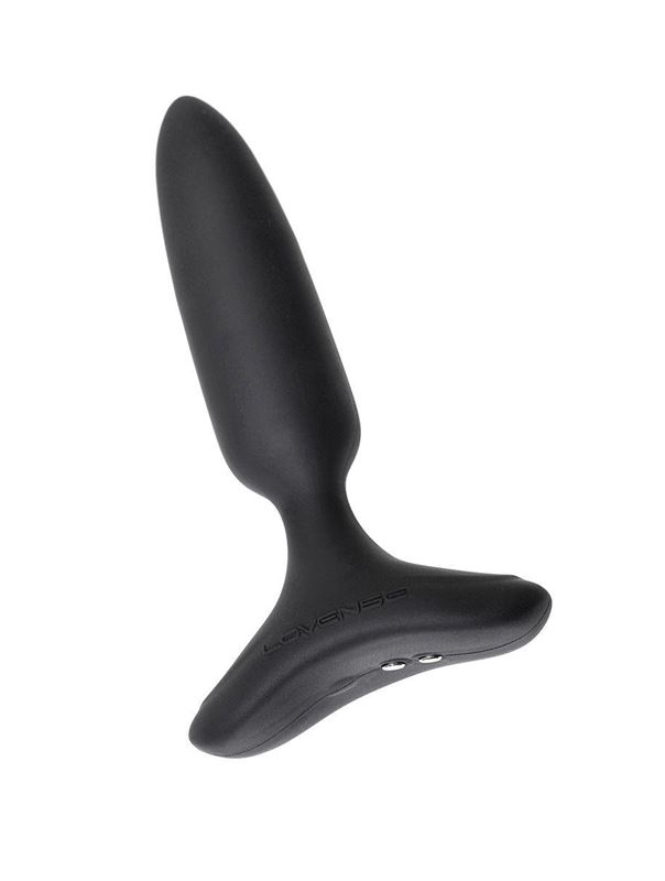 Черная анальная вибропробка HUSH 2 Size XS (12,1 см)