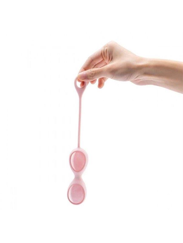Тренажеры йони Le Wand Crystal Yoni Eggs из розового кварца