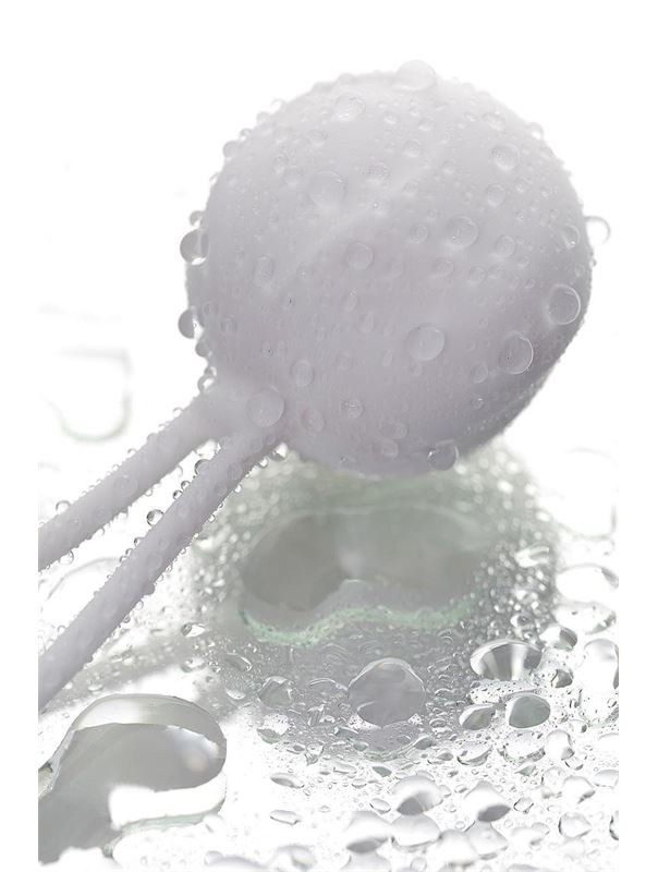 Белый вагинальный шарик LILY