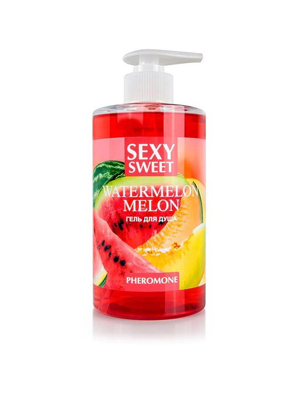 Гель для душа Sexy Sweet Watermelon&Melon с ароматом арбуза, дыни и феромонами (430 мл)