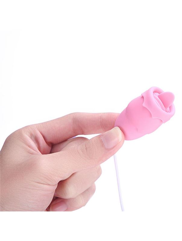 Розовые виброяйца, работающие от USB виброяйца - классическое и с подвижным язычком
