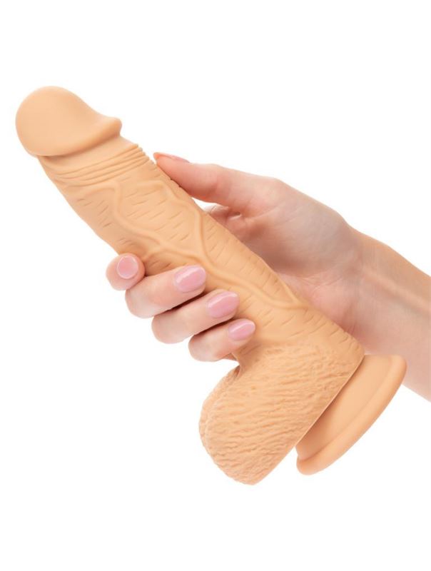 Телесный фаллоимитатор 6.25" Dual Density Silicone Studs (21,5 см)