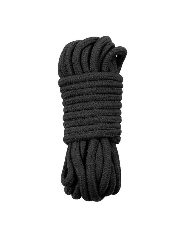 Черная верёвка для любовных игр (10 м)