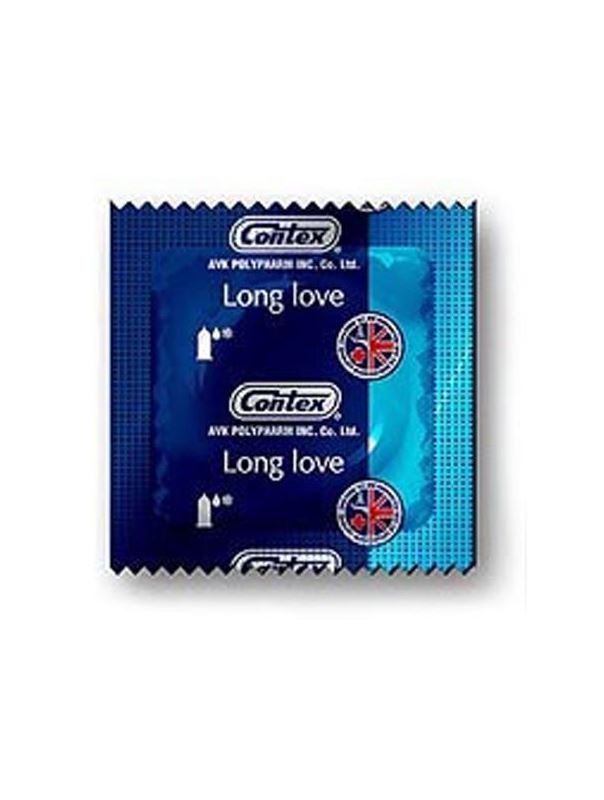 Презервативы продлевающие половой акт CONTEX Long Love (3 шт)