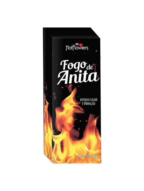 Стимулирующий женский гель Fogo de Anita с согревающим и вибрирующим действием (15 гр)