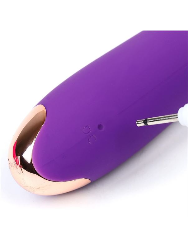 Фиолетовый вибратор для стимуляции точки G (22 см)