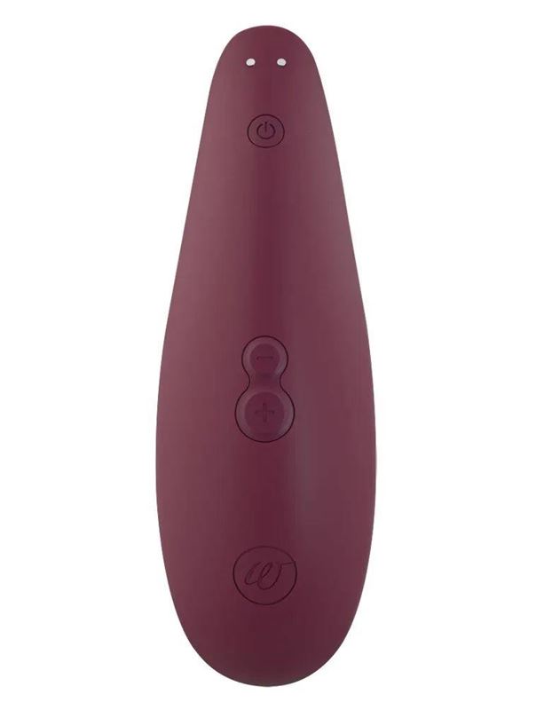 Бордовый бесконтактный стимулятор клитора Womanizer Classic 2
