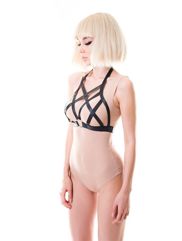 Черная портупея Tibby