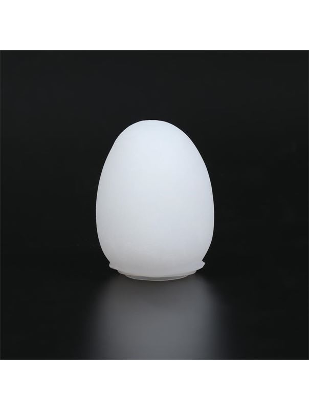 Рельефный мастурбатор EGG в зеленом футляре