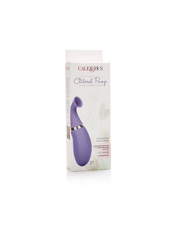 Фиолетовая клиторальная помпа Intimate Pump Rechargeable Clitoral Pump
