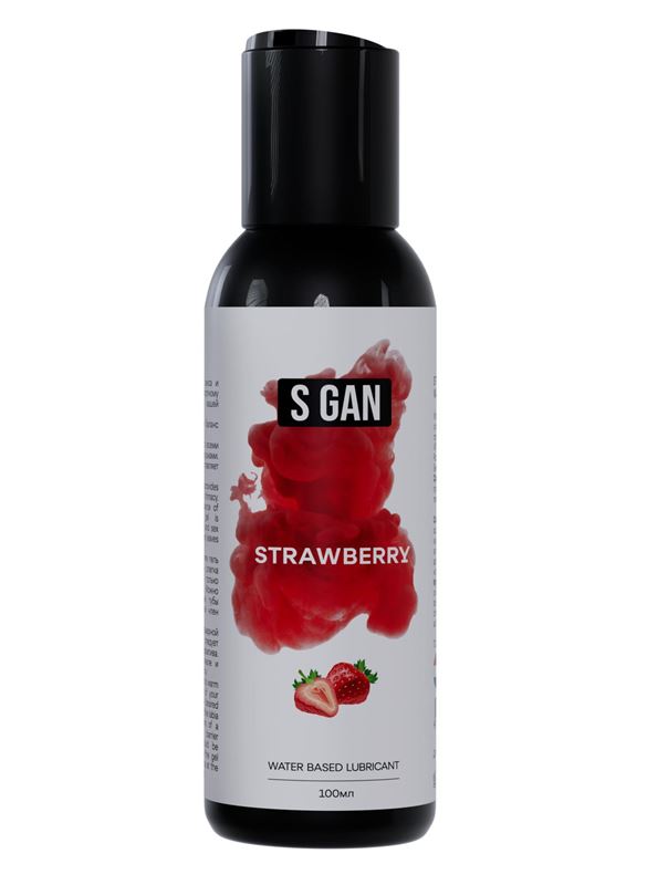 Лубрикант для орального секса SGAN Sensual с ароматом клубники (100 мл)