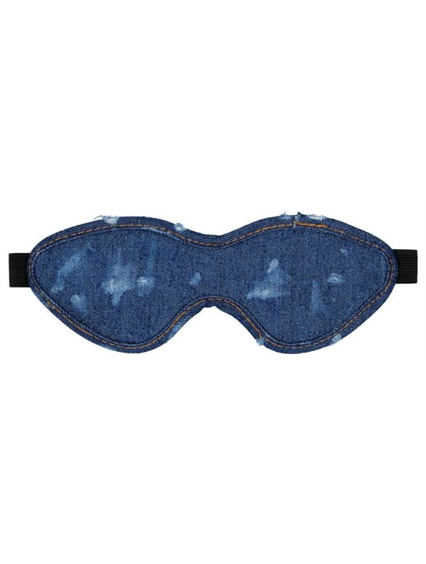 Синяя джинсовая маска на глаза Denim Eye Mask