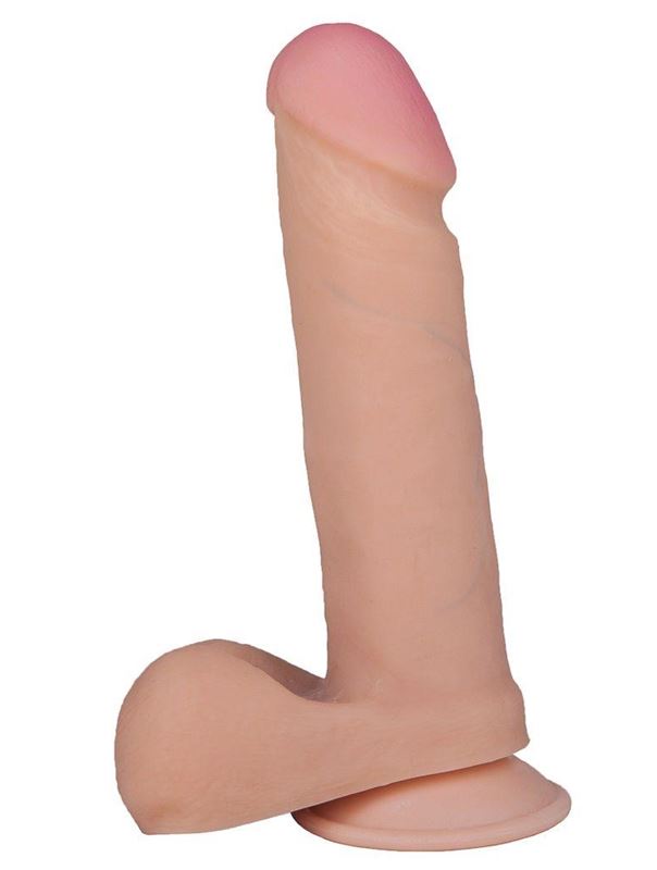 Телесный фаллоимитатор на присоске F&F BEST COCK 6" (19 см)