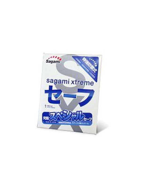 Презерватив Sagami Xtreme Ultrasafe с двойным количеством смазки (1 шт)
