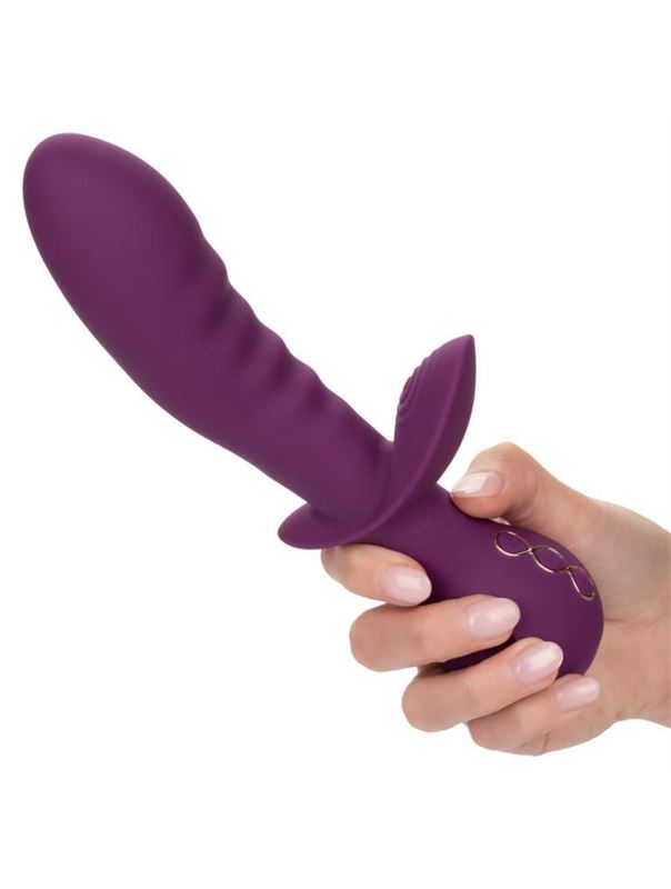 Фиолетовый универсальный вибратор Lover (22,25 см)