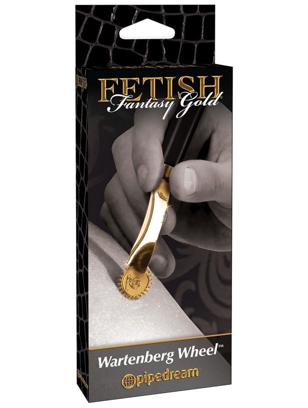 Золотисто-черное колесо Вартенберга Wartenberg Wheel