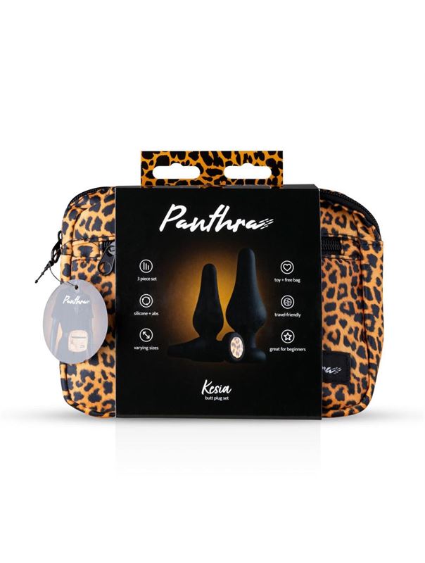 Набор из 3 анальных пробок Kesia Buttplug Set