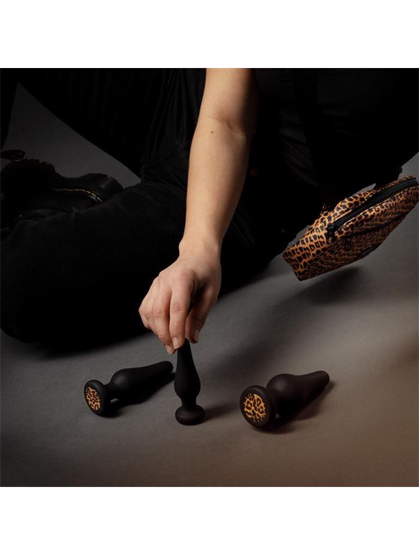 Набор из 3 анальных пробок Kesia Buttplug Set