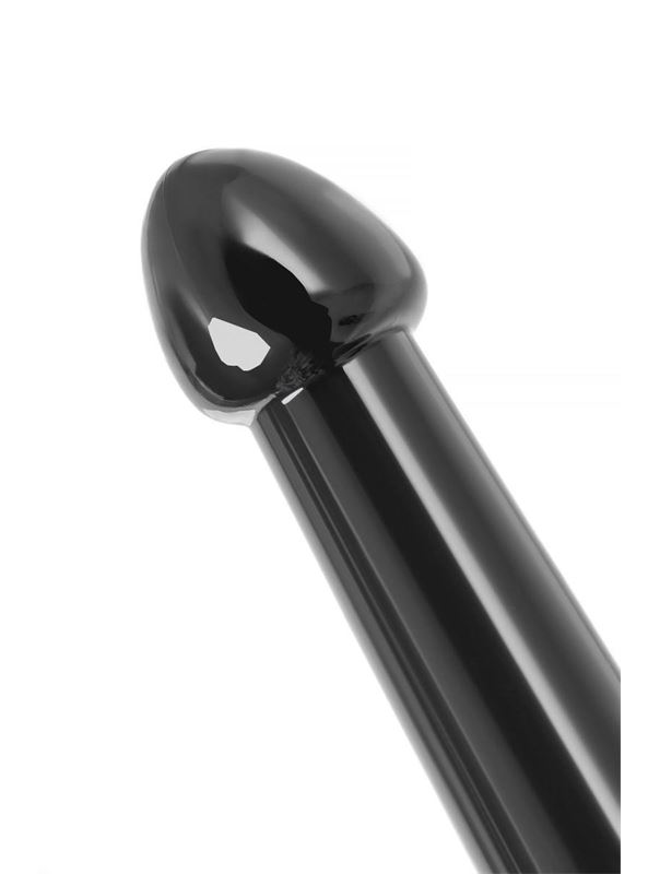 Черный нереалистичный фаллоимитатор Jelly Dildo size L (20 см)