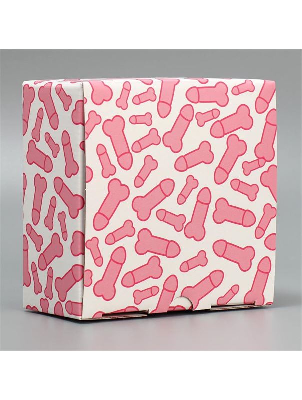 Сборная подарочная коробка «Паттерн» (15 х 15 х 7 см)