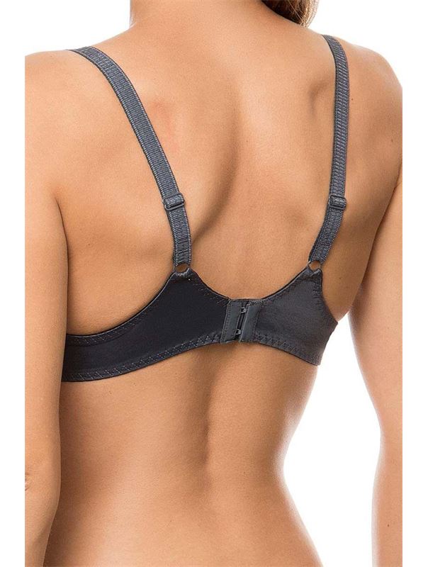 Бюстгальтер балконет Eva с расшитым тюлем