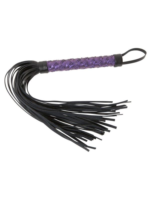 Чёрно-фиолетовый набор для бондажа Bondage Set