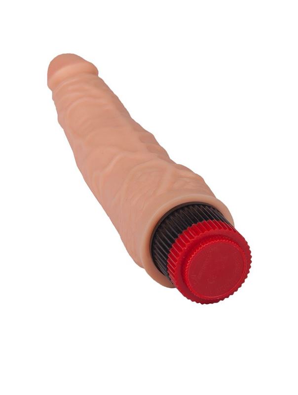 Гелевый вибратор без мошонки (22 см)