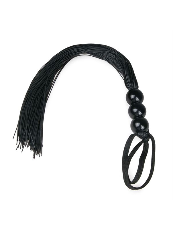 Черная силиконовая плеть Silicone Whip (32 см)