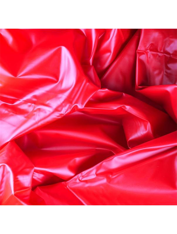 Красное виниловое покрывало (230 х 180 см)