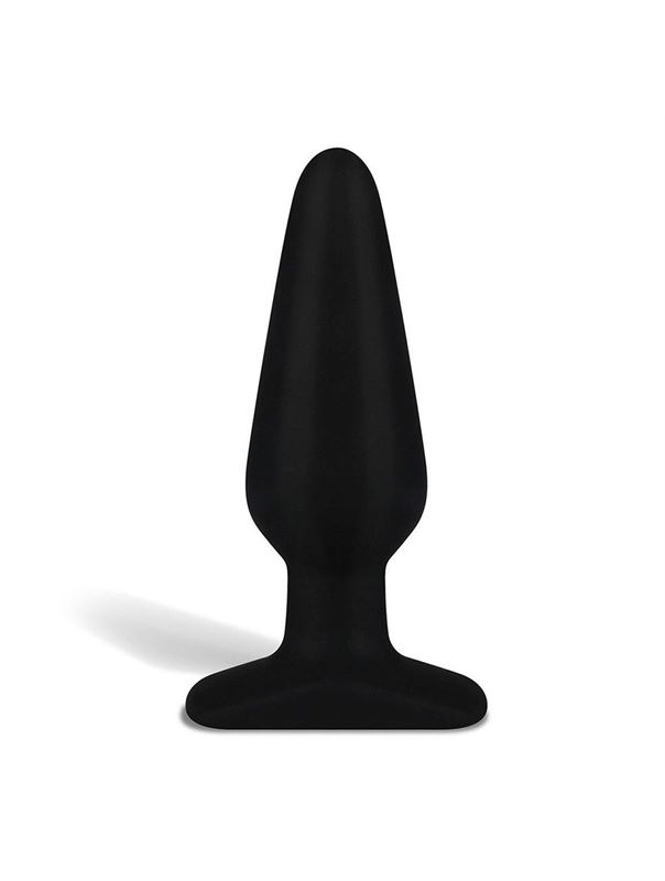 Черный анальный плаг из силикона (14 см)