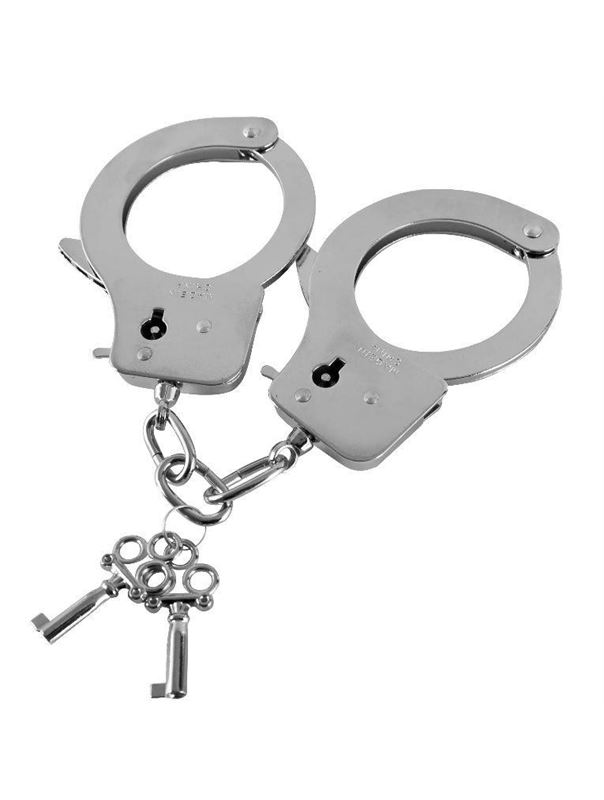 Наручники из листового металла с ключами Metal Handcuffs