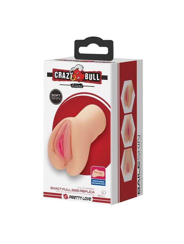 Телесный мастурбатор-вагина Eliana