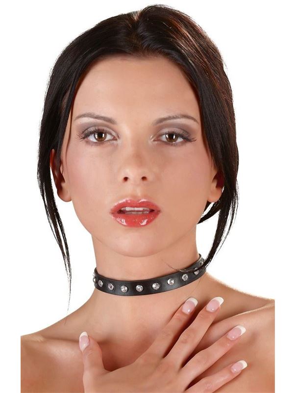 Ошейник Rhinestones с кристаллами