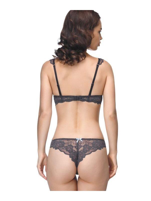 Бюстгальтер пуш-ап с крылышками на бретелях